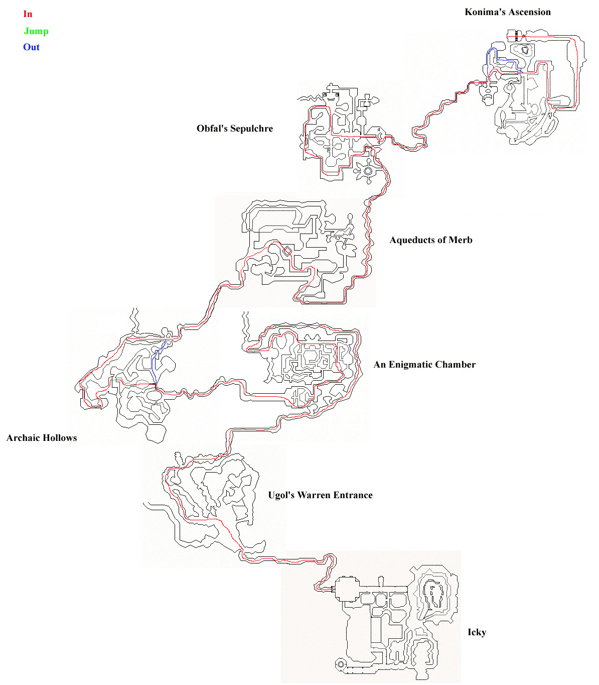 Gita M59 Guide - Icky Cave Path to Island